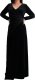 TADASHI Collection Black Velvet Dress M New Sample